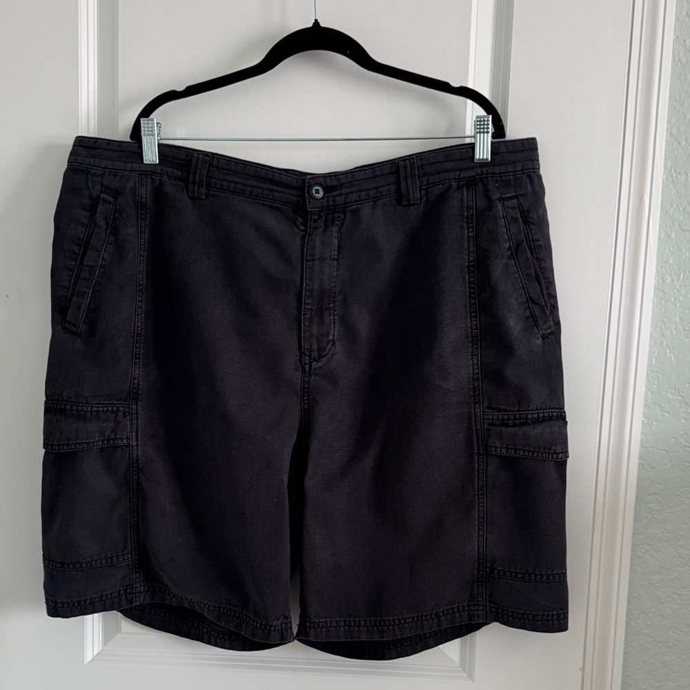 Tommy Bahama Black Cargo Shorts